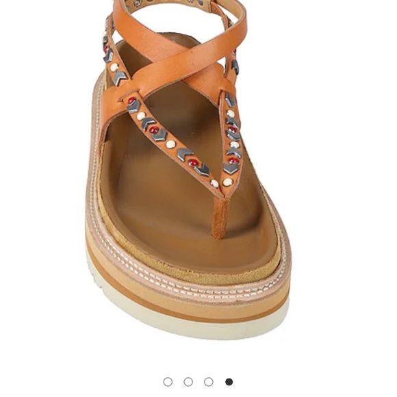 NWOB Isabel Marant Elham Studded Sandals - Picture 4 of 9